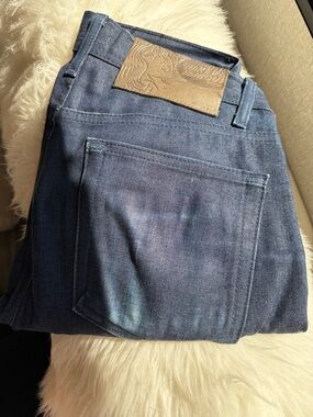 Naked & Famous 9.75oz Dungaree Weird guy selvedge denim